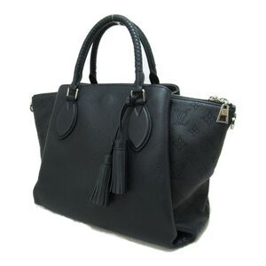 Louis Vuitton Haumea Tote Bag Leather Mahina Black